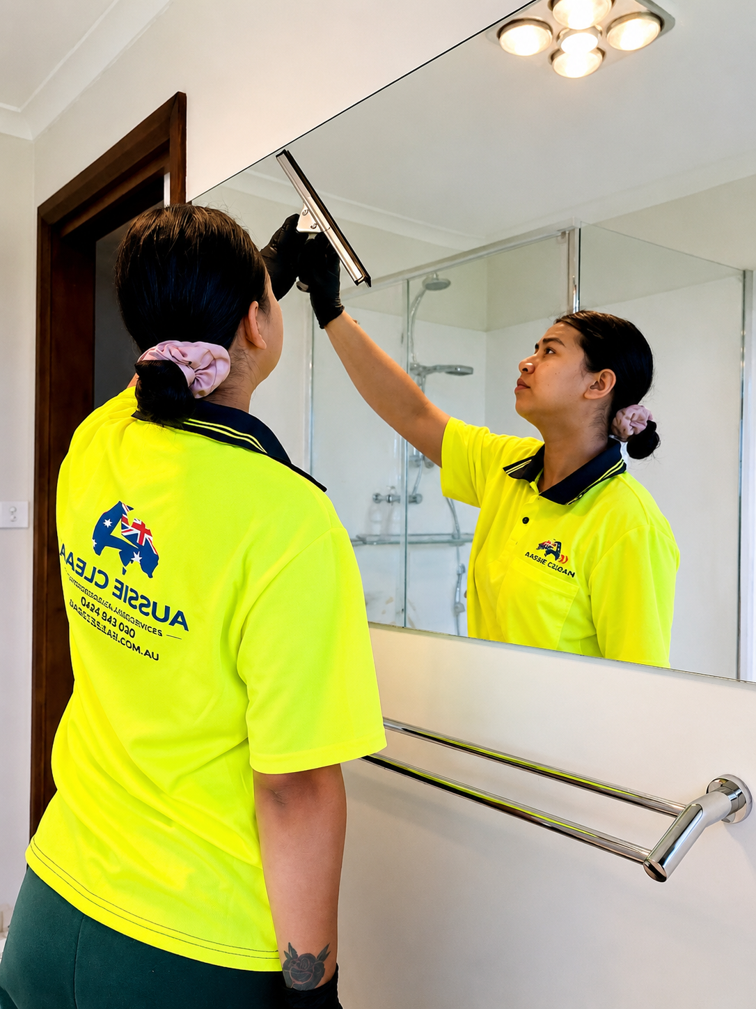 Streak-free mirrors · every time